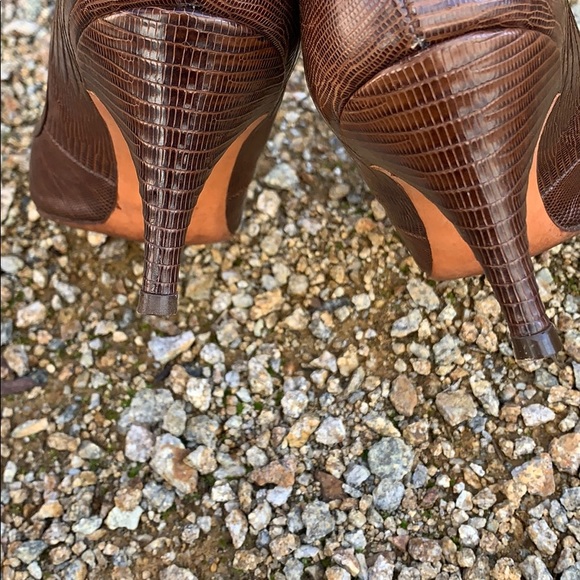 Vintage Roos Atkins lizard pump size 7 1/2AA - Picture 4 of 8